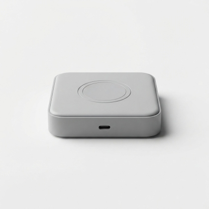 USB-C fast charging wall charger in lightgray color