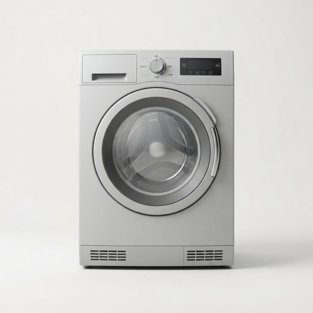 Top-load washing machine front view