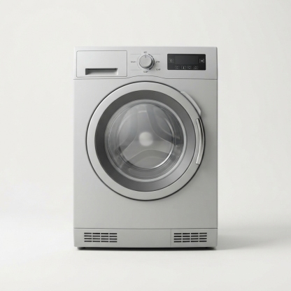 Top-load washing machine front view