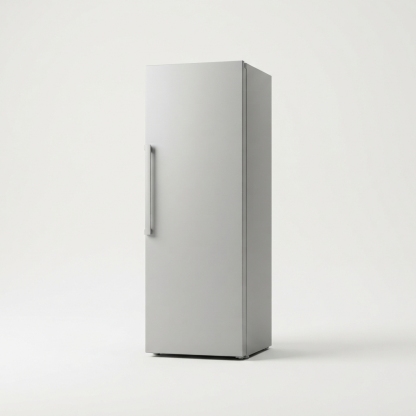 Classic top-freezer refrigerator front view