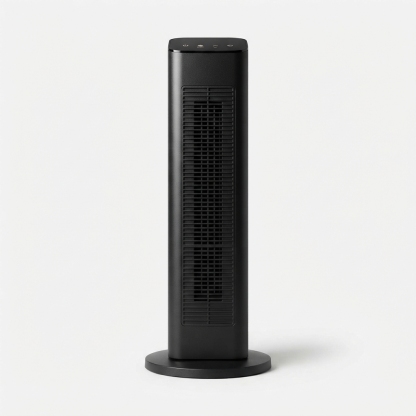 Oscillating tower space heater for home use